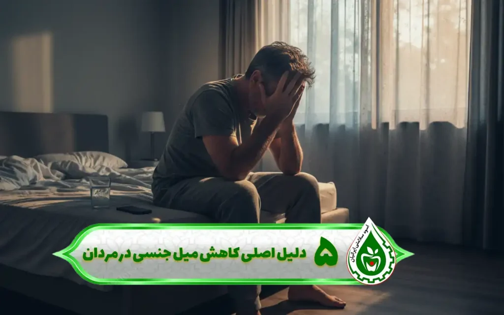 ۵ دلیل اصلی کاهش میل جنسی در مردان 