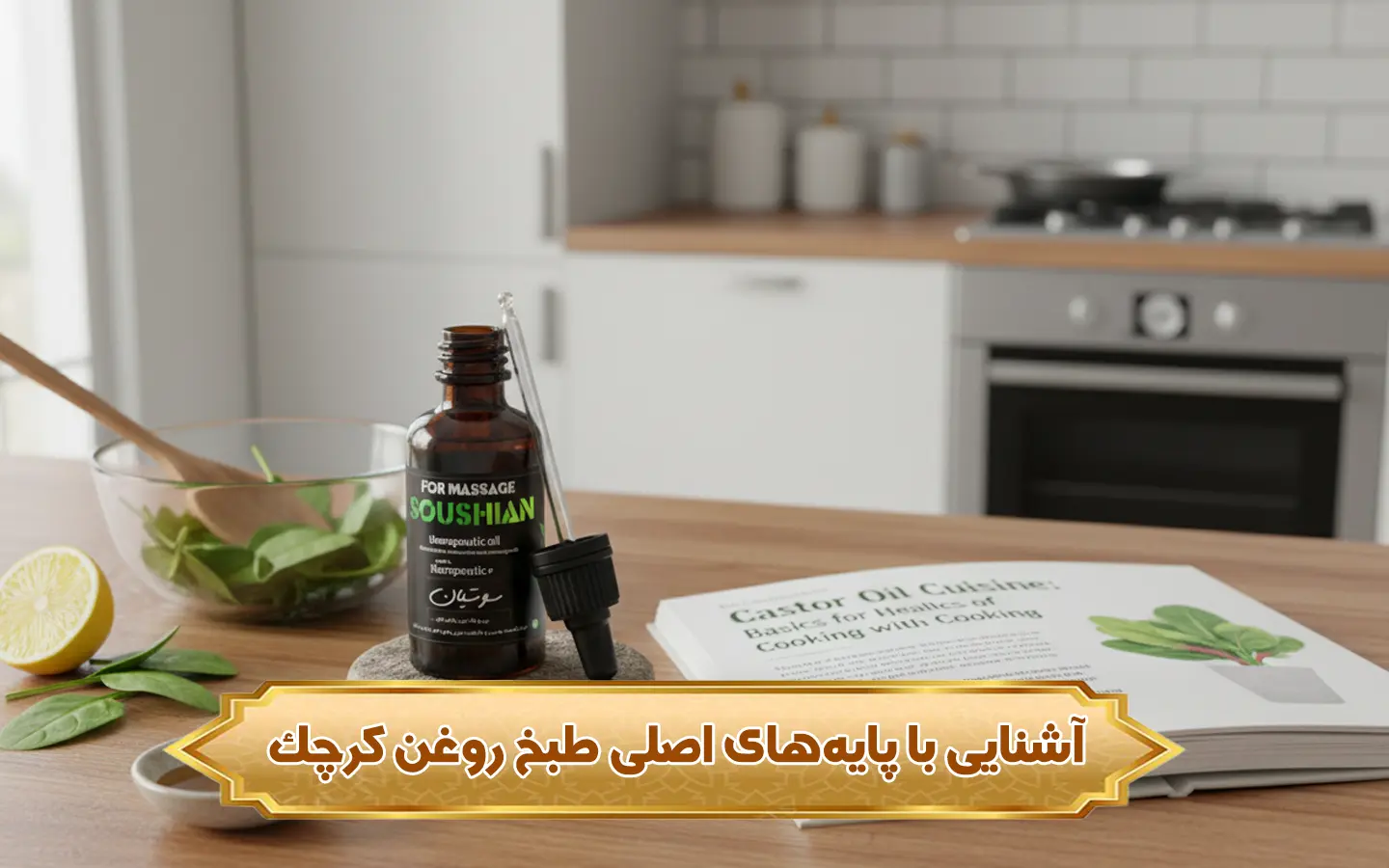 تصویر آشنایی با پایه‌های اصلی طبخ روغن کرچک copy