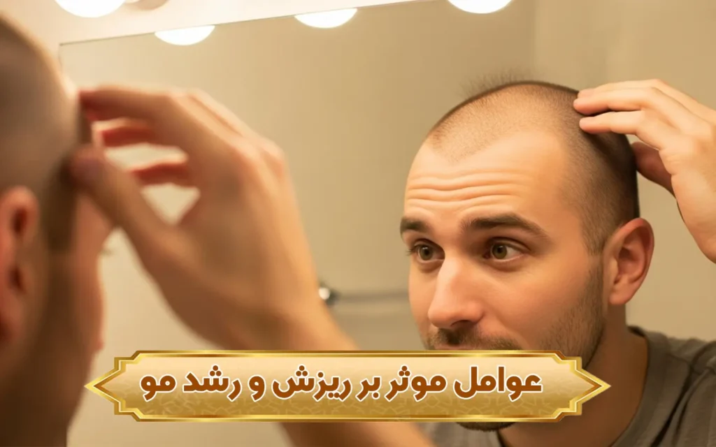 عوامل موثر بر ریزش و رشد مو