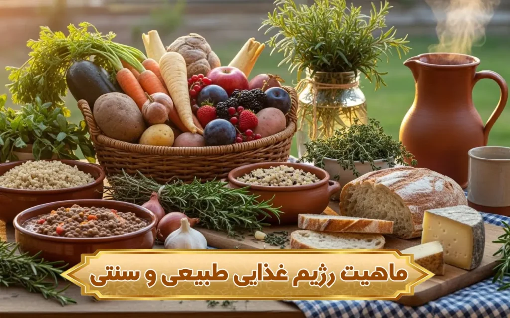ماهیت رژیم غذایی طبیعی و سنتی