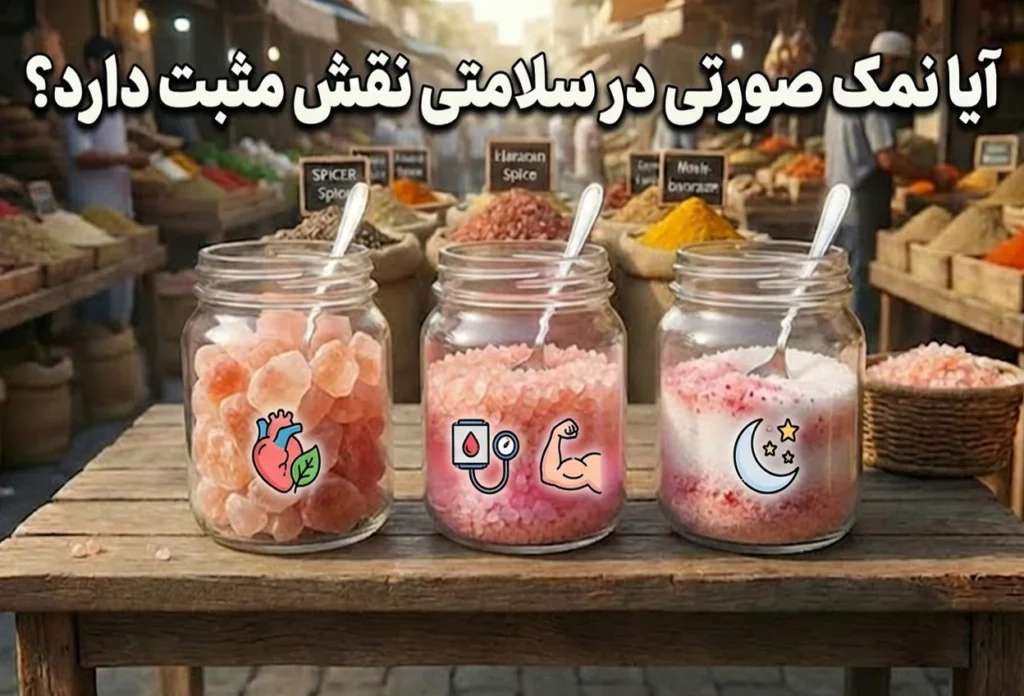 تصویر آیا نمک صورتی در سلامتی نقش مثبت دارد؟