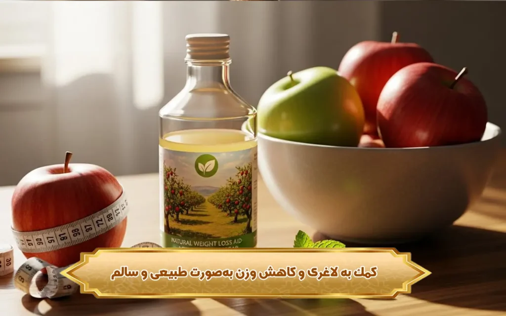 تصویر کمک به لاغری و کاهش وزن به‌صورت طبیعی و سالم